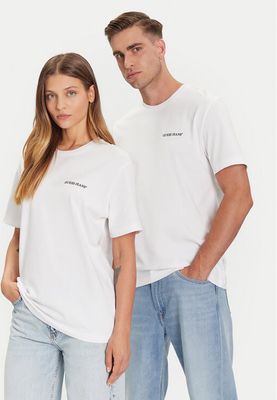 Bluzka damska na wiosnę Guess Jeans ze sklepu: MODIVO w kategorii: Bluzki damskie - zdjęcie WP-EBWP-BKLVO-LN0_0000305456410
