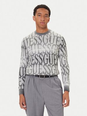 Sweter męski w stylu młodzieżowym Guess ze sklepu: MODIVO w kategorii: Swetry męskie - zdjęcie WP-EBWP-BKLVO-LN0_0000305456427