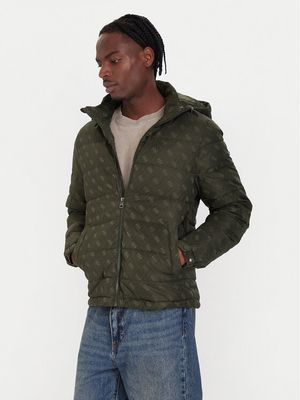 Kurtka męska casual zimowa Guess ze sklepu: MODIVO w kategorii: Kurtki męskie - zdjęcie WP-EBWP-BKLVO-LN0_0000305456502