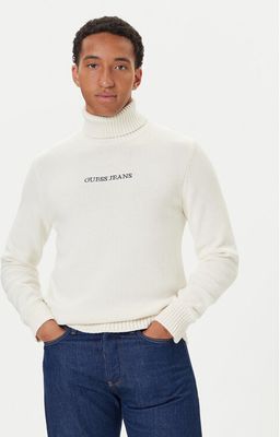 Sweter męski na zimę młodzieżowy Guess Jeans ze sklepu: MODIVO w kategorii: Swetry męskie - zdjęcie WP-EBWP-BKLVO-LN0_0000305456762