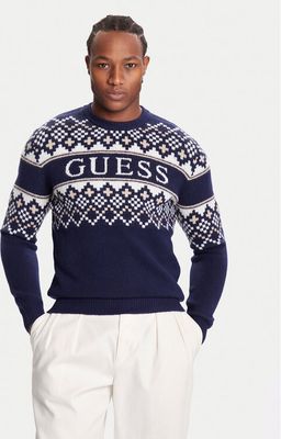 Sweter męski zimowy Guess ze sklepu: MODIVO w kategorii: Swetry męskie - zdjęcie WP-EBWP-BKLVO-LN0_0000305456809