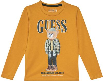 T-shirt chłopięce na wiosnę Guess ze sklepu: MODIVO w kategorii: T-shirty chłopięce - zdjęcie WP-EBWP-BKLVO-LN0_0000305456953