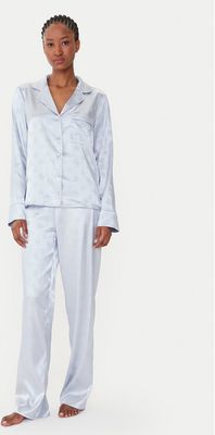 Piżama bez wzorów casual Guess ze sklepu: MODIVO w kategorii: Piżamy damskie - zdjęcie WP-EBWP-BKLVO-LN0_0000305457462