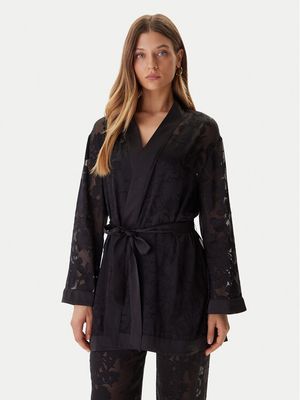 Szlafrok damski elegancki Guess ze sklepu: MODIVO w kategorii: Szlafroki damskie - zdjęcie WP-EBWP-BKLVO-LN0_0000305457509