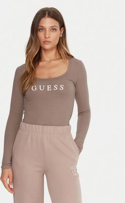 Guess - Bluzka damska ze sklepu: MODIVO w kategorii: Bluzki damskie - zdjęcie WP-EBWP-BKLVO-LN0_0000305457615