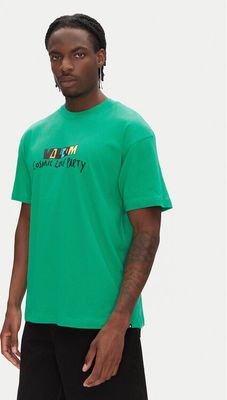 Volcom - T-shirt męski ze sklepu: MODIVO w kategorii: T-shirty męskie - zdjęcie WP-EBWP-BKLVO-LN0_0000305458520