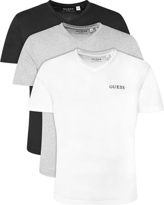 T-shirt męski Guess ze sklepu: MODIVO w kategorii: T-shirty męskie - zdjęcie WP-EBWP-BKLVO-LN0_0000305459008