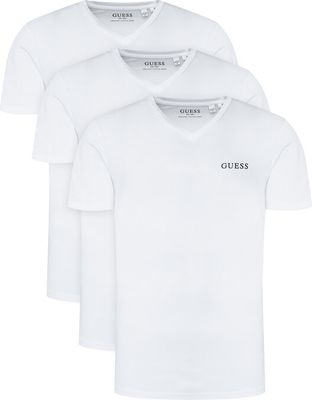 T-shirt męski casualowy Guess ze sklepu: MODIVO w kategorii: T-shirty męskie - zdjęcie WP-EBWP-BKLVO-LN0_0000305459015