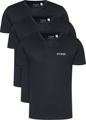 T-shirt męski casual Guess ze sklepu: MODIVO w kategorii: T-shirty męskie - zdjęcie WP-EBWP-BKLVO-LN0_0000305459022