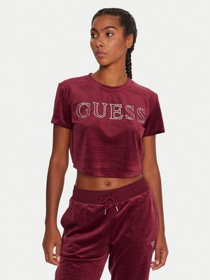 Bluzka damska Guess ze sklepu: MODIVO w kategorii: Bluzki damskie - zdjęcie WP-EBWP-BKLVO-LN0_0000305459138