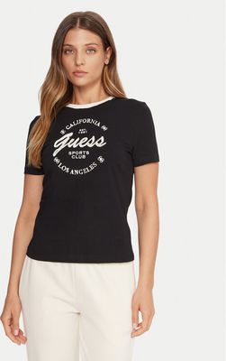 Bluzka damska wiosenna Guess ze sklepu: MODIVO w kategorii: Bluzki damskie - zdjęcie WP-EBWP-BKLVO-LN0_0000305459480