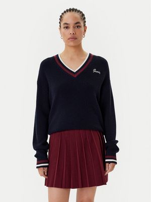 Sweter damski zimowy Guess ze sklepu: MODIVO w kategorii: Swetry damskie - zdjęcie WP-EBWP-BKLVO-LN0_0000305460806