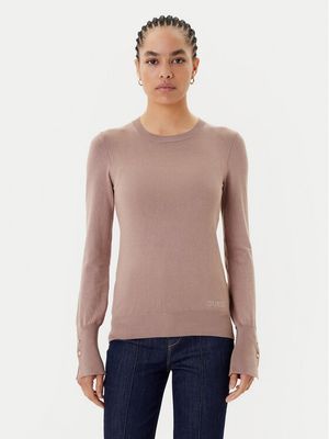 Sweter damski Guess ze sklepu: MODIVO w kategorii: Swetry damskie - zdjęcie WP-EBWP-BKLVO-LN0_0000305460998