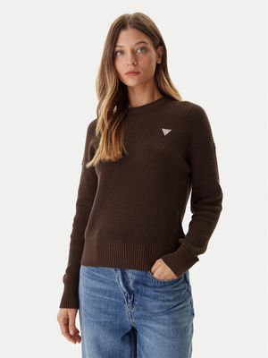 Sweter damski casual Guess Jeans ze sklepu: MODIVO w kategorii: Swetry damskie - zdjęcie WP-EBWP-BKLVO-LN0_0000305461131