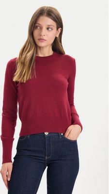 Sweter damski na zimę casual Guess Jeans ze sklepu: MODIVO w kategorii: Swetry damskie - zdjęcie WP-EBWP-BKLVO-LN0_0000305461254