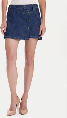 Spódnica casual Guess Jeans ze sklepu: MODIVO w kategorii: Spódnice - zdjęcie WP-EBWP-BKLVO-LN0_0000305461346