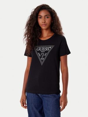 Bluzka damska Guess ze sklepu: MODIVO w kategorii: Bluzki damskie - zdjęcie WP-EBWP-BKLVO-LN0_0000305461575
