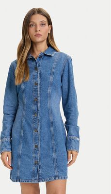 Sukienka koszulowa Guess Jeans ze sklepu: MODIVO w kategorii: Sukienki - zdjęcie WP-EBWP-BKLVO-LN0_0000305461858