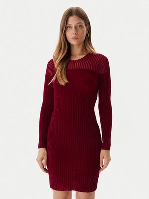 Sukienka casual dopasowana Guess ze sklepu: MODIVO w kategorii: Sukienki - zdjęcie WP-EBWP-BKLVO-LN0_0000305461919