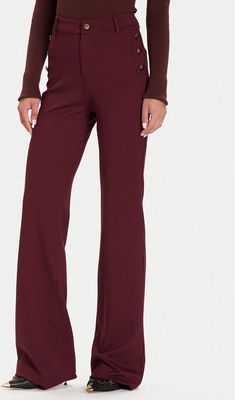 Spodnie damskie casual Guess ze sklepu: MODIVO w kategorii: Spodnie damskie - zdjęcie WP-EBWP-BKLVO-LN0_0000305462343