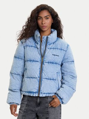 Kurtka damska casualowa Guess Jeans ze sklepu: MODIVO w kategorii: Kurtki damskie - zdjęcie WP-EBWP-BKLVO-LN0_0000305463265