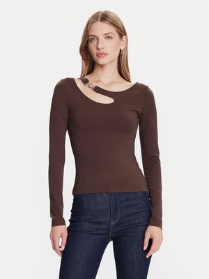 Bluzka damska Guess ze sklepu: MODIVO w kategorii: Bluzki damskie - zdjęcie WP-EBWP-BKLVO-LN0_0000305463562