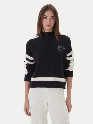 Sweter damski Guess ze sklepu: MODIVO w kategorii: Swetry damskie - zdjęcie WP-EBWP-BKLVO-LN0_0000305464842