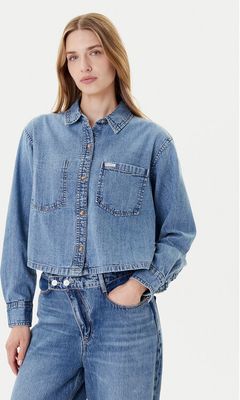 Guess Jeans - Koszula damska casualowa ze sklepu: MODIVO w kategorii: Koszule damskie - zdjęcie WP-EBWP-BKLVO-LN0_0000305464927