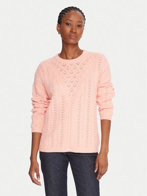Sweter damski Guess ze sklepu: MODIVO w kategorii: Swetry damskie - zdjęcie WP-EBWP-BKLVO-LN0_0000305464965