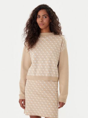 Sweter damski zimowy Guess ze sklepu: MODIVO w kategorii: Swetry damskie - zdjęcie WP-EBWP-BKLVO-LN0_0000305465108