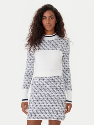 Sweter damski casual Guess ze sklepu: MODIVO w kategorii: Swetry damskie - zdjęcie WP-EBWP-BKLVO-LN0_0000305465115