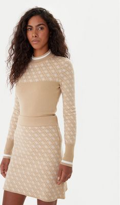 Sweter damski zimowy Guess ze sklepu: MODIVO w kategorii: Swetry damskie - zdjęcie WP-EBWP-BKLVO-LN0_0000305465146