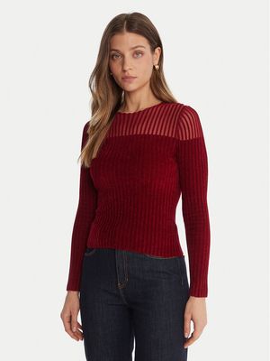 Sweter damski Guess ze sklepu: MODIVO w kategorii: Swetry damskie - zdjęcie WP-EBWP-BKLVO-LN0_0000305465320