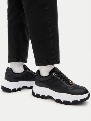 Buty sportowe damskie na wiosnę Guess ze sklepu: MODIVO w kategorii: Buty sportowe damskie - zdjęcie WP-EBWP-BKLVO-LN0_0000305474308