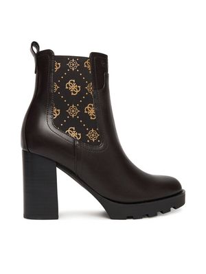 Guess - Botki jesienne ze sklepu: MODIVO w kategorii: Botki - zdjęcie WP-EBWP-BKLVO-LN0_0000305474896