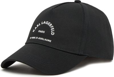 Czapka z daszkiem damska Karl Lagerfeld ze sklepu: MODIVO w kategorii: Czapki z daszkiem damskie - zdjęcie WP-EBWP-BKLVO-LN0_0000305476432