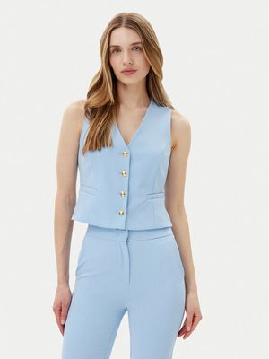 Kamizelka damska casual Maryley ze sklepu: MODIVO w kategorii: Kamizelki damskie - zdjęcie WP-EBWP-BKLVO-LN0_0000305483355