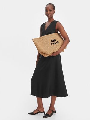 AMI Paris - Shopper bag wakacyjna ze sklepu: MODIVO w kategorii: Torby Shopper bag - zdjęcie WP-EBWP-BKLVO-LN0_0000305488749