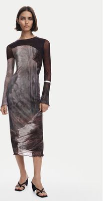 Desigual - Sukienka jesienna ze sklepu: MODIVO w kategorii: Sukienki - zdjęcie WP-EBWP-BKLVO-LN0_0000305490384