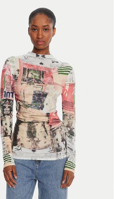 Bluzka damska casual Desigual ze sklepu: MODIVO w kategorii: Bluzki damskie - zdjęcie WP-EBWP-BKLVO-LN0_0000305490544