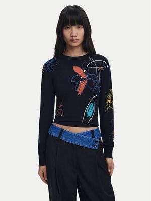 Sweter damski zimowy Desigual ze sklepu: MODIVO w kategorii: Swetry damskie - zdjęcie WP-EBWP-BKLVO-LN0_0000305490803