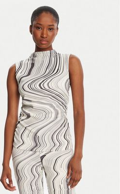 Bluzka damska casual Desigual ze sklepu: MODIVO w kategorii: Bluzki damskie - zdjęcie WP-EBWP-BKLVO-LN0_0000305491527