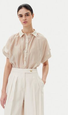 Bluzka damska wiosenna casual ViCOLO ze sklepu: MODIVO w kategorii: Bluzki damskie - zdjęcie WP-EBWP-BKLVO-LN0_0000305493194