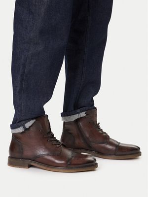 Buty zimowe męskie na zimę Bugatti ze sklepu: MODIVO w kategorii: Buty zimowe męskie - zdjęcie WP-EBWP-BKLVO-LN0_0000305493286