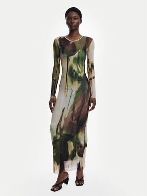 Desigual - Sukienka ze sklepu: MODIVO w kategorii: Sukienki - zdjęcie WP-EBWP-BKLVO-LN0_0000305498434