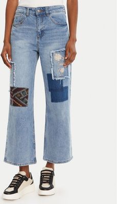 Jeansy damskie casual Desigual ze sklepu: MODIVO w kategorii: Jeansy damskie - zdjęcie WP-EBWP-BKLVO-LN0_0000305498700