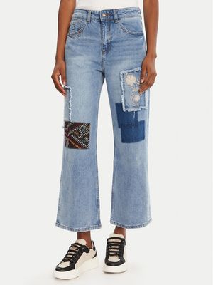Jeansy damskie casual Desigual ze sklepu: MODIVO w kategorii: Jeansy damskie - zdjęcie WP-EBWP-BKLVO-LN0_0000305498700