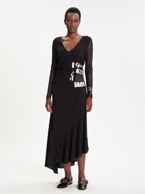 Sukienka prosta Desigual ze sklepu: MODIVO w kategorii: Sukienki - zdjęcie WP-EBWP-BKLVO-LN0_0000305498731