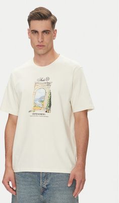 T-shirt męski wiosenny Jack & Jones ze sklepu: MODIVO w kategorii: T-shirty męskie - zdjęcie WP-EBWP-BKLVO-LN0_0000305505088