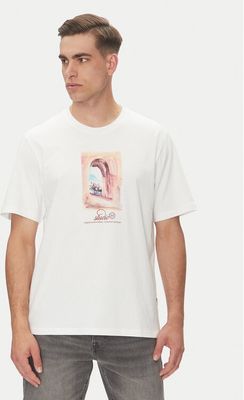 T-shirt męski w stylu młodzieżowym Jack & Jones ze sklepu: MODIVO w kategorii: T-shirty męskie - zdjęcie WP-EBWP-BKLVO-LN0_0000305505101